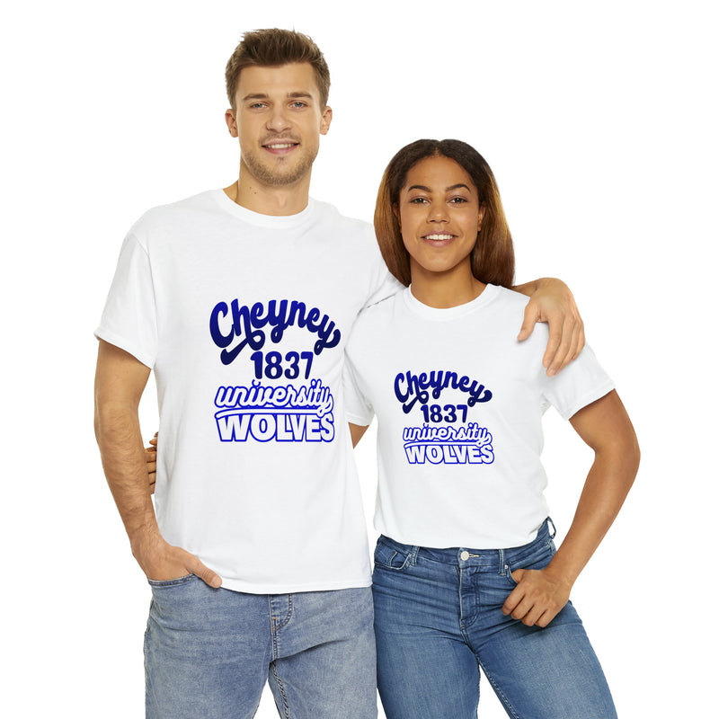 Unisex Cheyney 1837 University Wolves Jersey Short Sleeve Tee