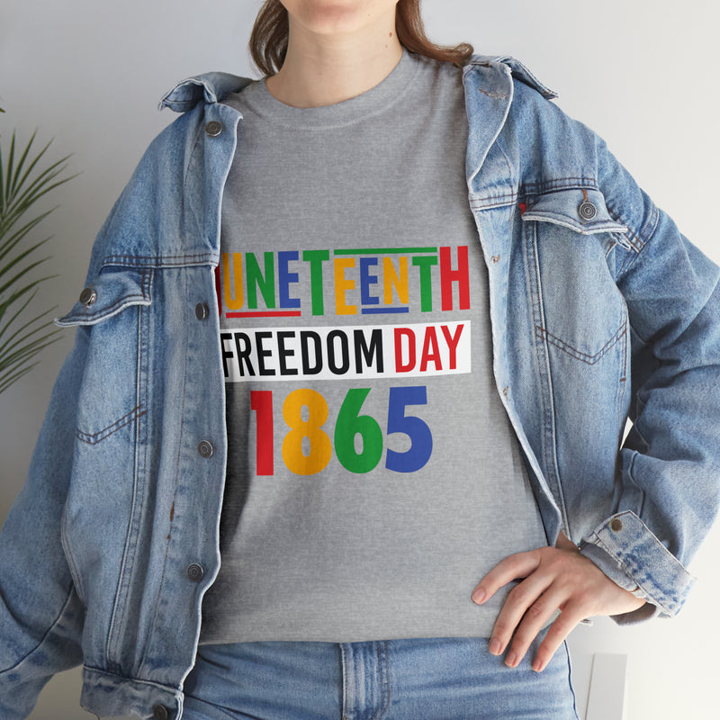 Juneteenth Freedom Day 1865 Unisex Tshirt