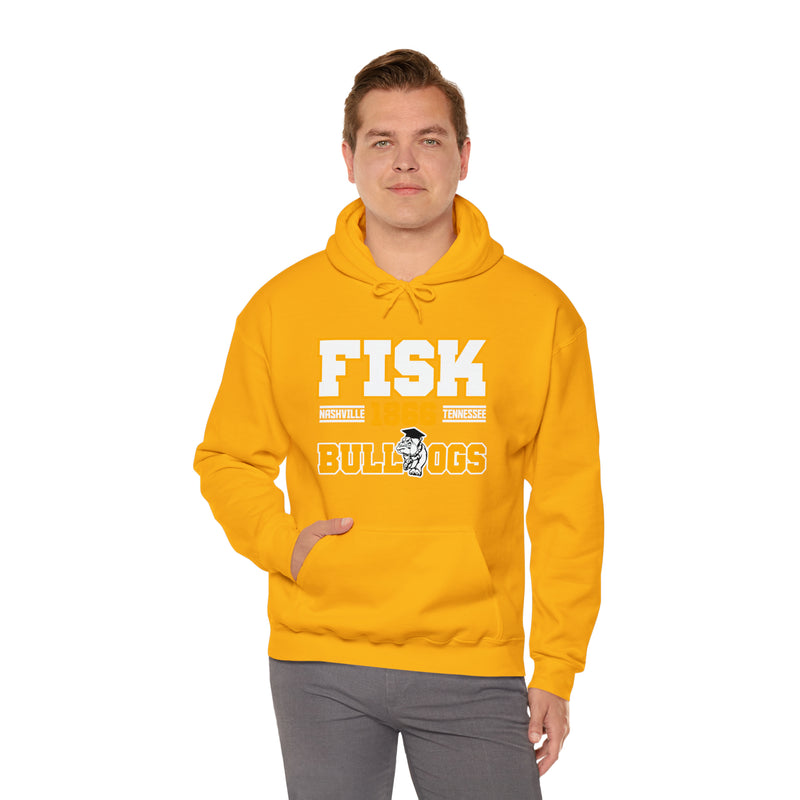 Unisex FISK Bulldogs Heavy Blend™ Hooded Sweatshirt