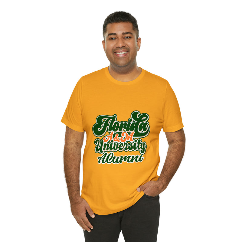 Florida A&M University Alumni Unisex Short Sleeve Tee