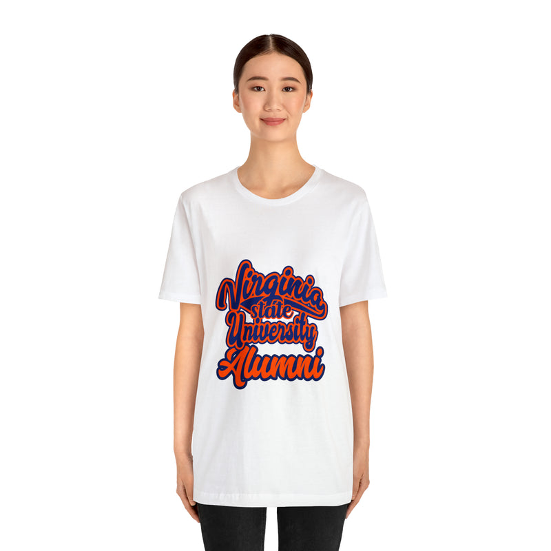 Virginia State University Alumni Unisex Short Sleeve Tee