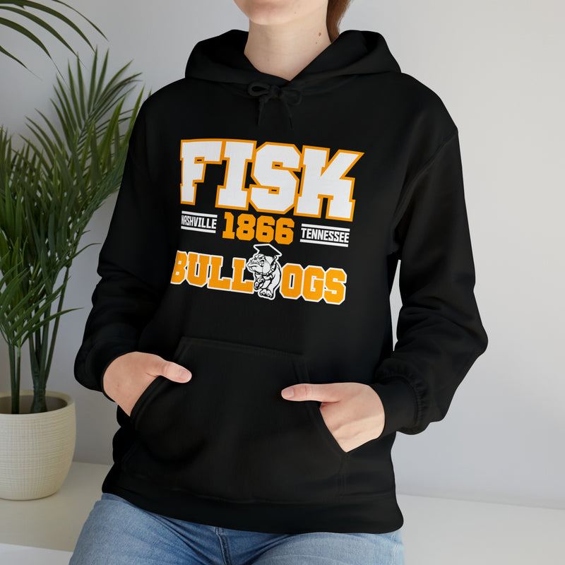 Unisex FISK Bulldogs Heavy Blend™ Hooded Sweatshirt