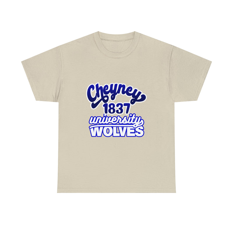 Unisex Cheyney 1837 University Wolves Jersey Short Sleeve Tee