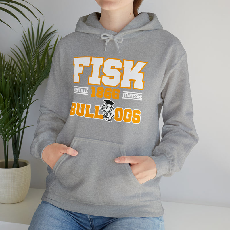 Unisex FISK Bulldogs Heavy Blend™ Hooded Sweatshirt