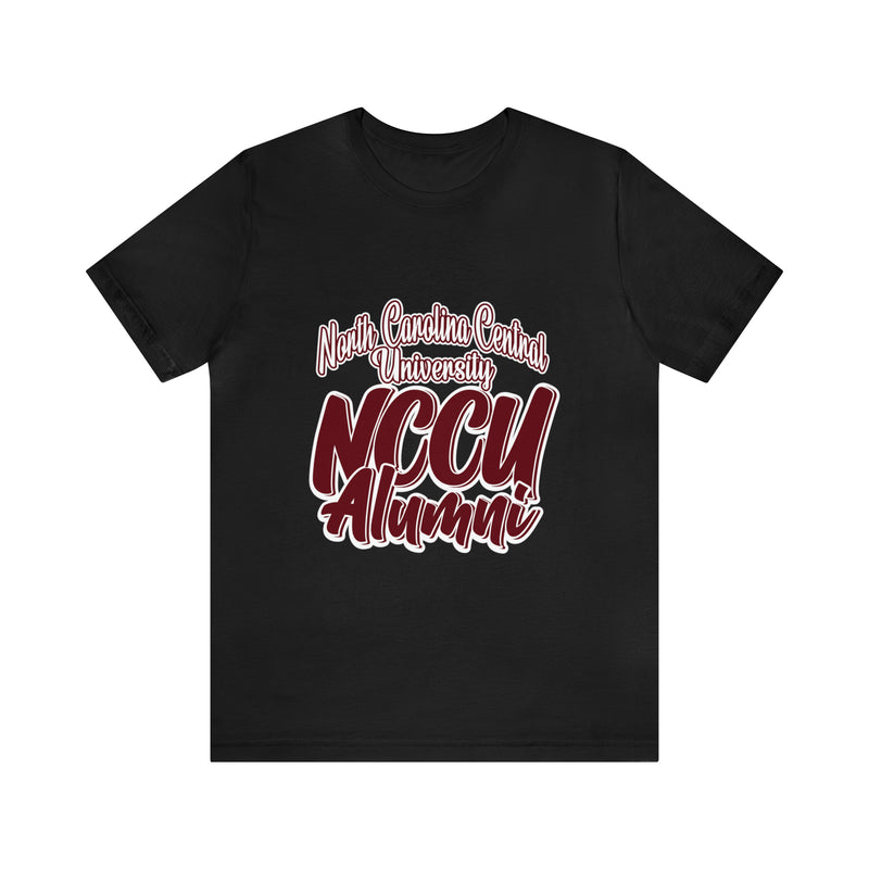 North Carolina Central Unversity Alumni Unisex Short Sleeve Tee