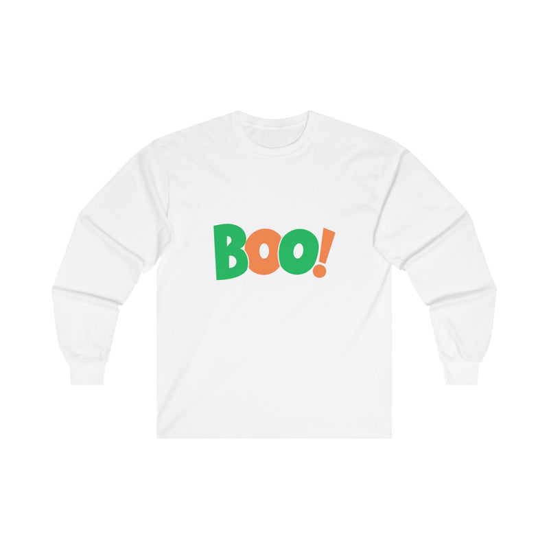 "Boo!" Unisex Ultra Cotton Long Sleeve Tee