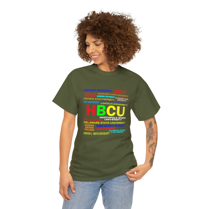 Unisex HBCU Northfolk State University Heavy Cotton Tee