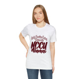 North Carolina Central Unversity Alumni Unisex Short Sleeve Tee