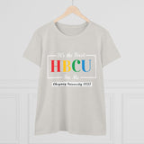 Women's Midweight Cotton Tee - It's The First HBCU For Me!