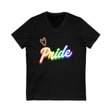 Pride Heart Unisex V-Neck Tee