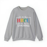 Its My HBCU For Me Cheyney University Multi-Color Unisex Heavy Blend™ Crewneck Sweatshirt