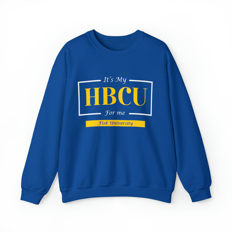 Its My HBCU For Me Fisk University Unisex Heavy Blend™ Crewneck Sweatshirt