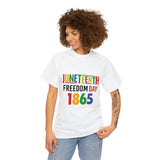 Juneteenth Freedom Day 1865 Unisex Tshirt