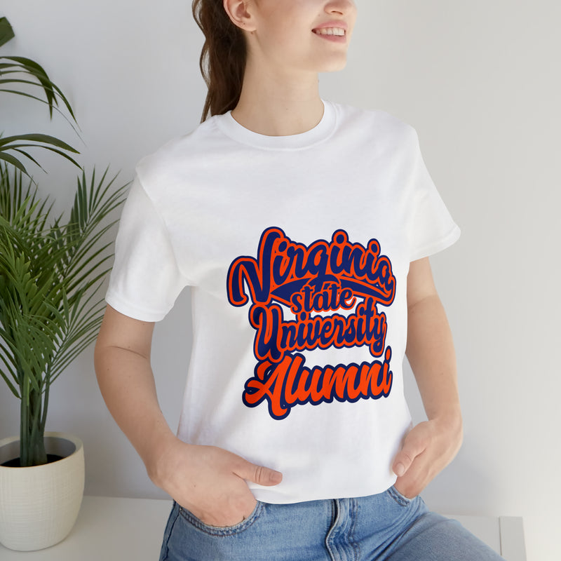 Virginia State University Alumni Unisex Short Sleeve Tee