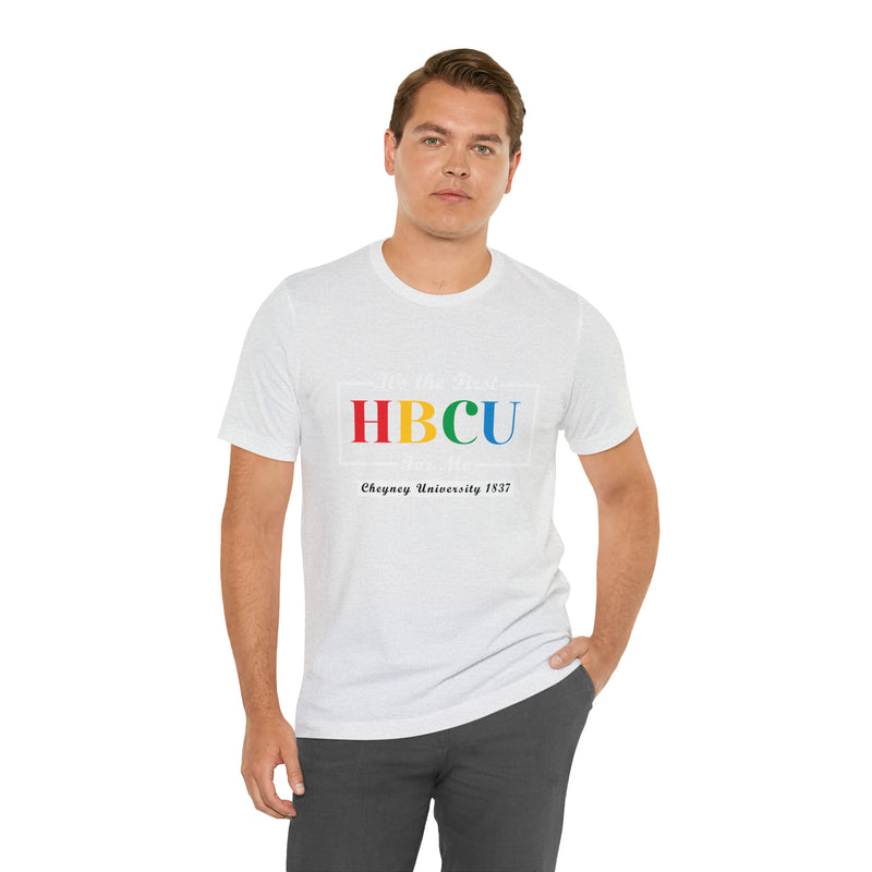 Unisex "It's the First HBCU" Short Sleeve Tee