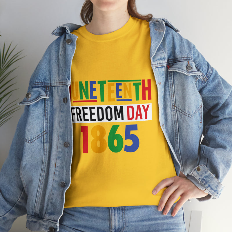 Juneteenth Freedom Day 1865 Unisex Tshirt