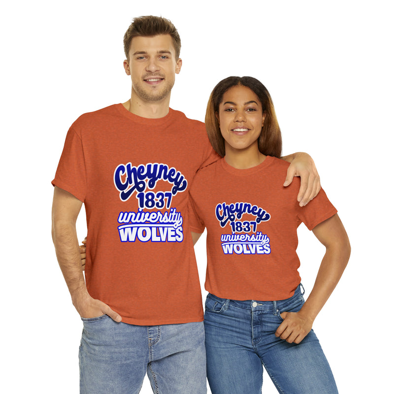 Unisex Cheyney 1837 University Wolves Jersey Short Sleeve Tee