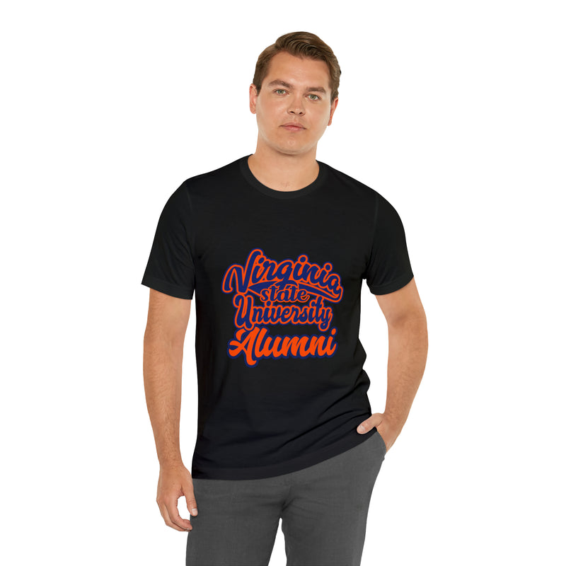 Virginia State University Alumni Unisex Short Sleeve Tee