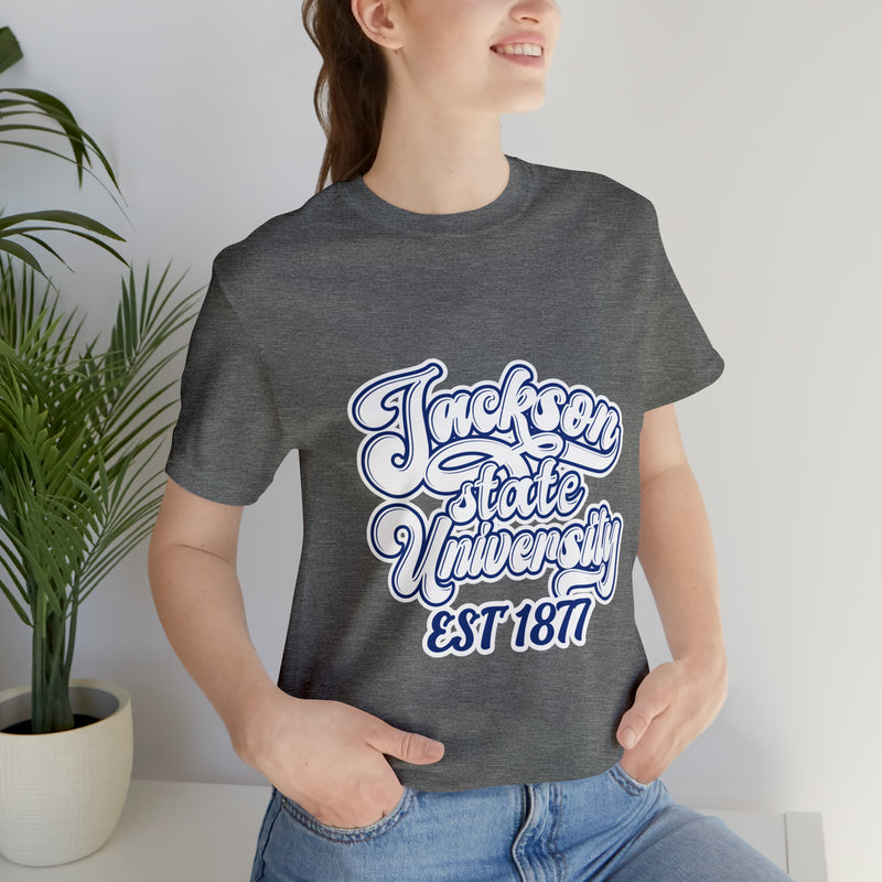 Jackson State University Unisex Short Sleeve Tee