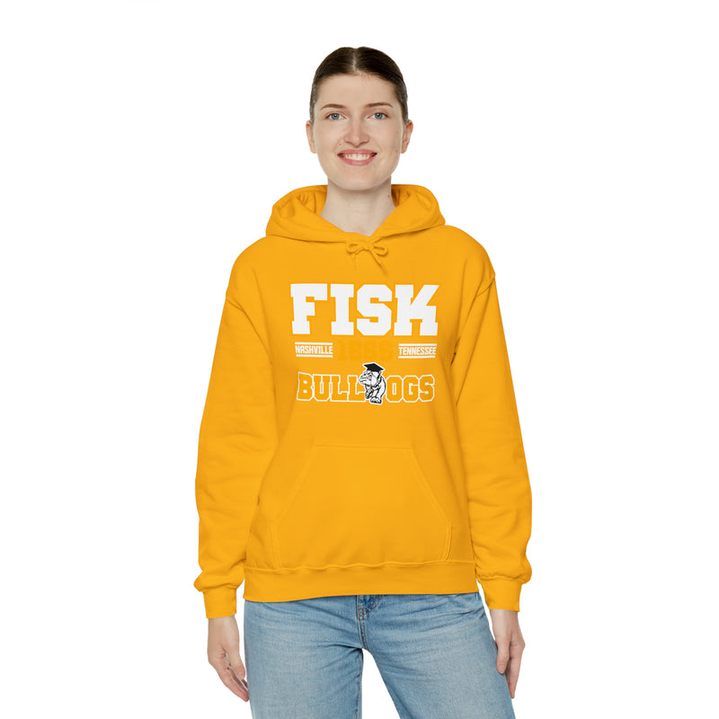 Unisex FISK Bulldogs Heavy Blend™ Hooded Sweatshirt