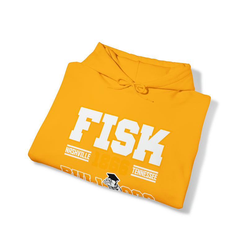 Unisex FISK Bulldogs Heavy Blend™ Hooded Sweatshirt