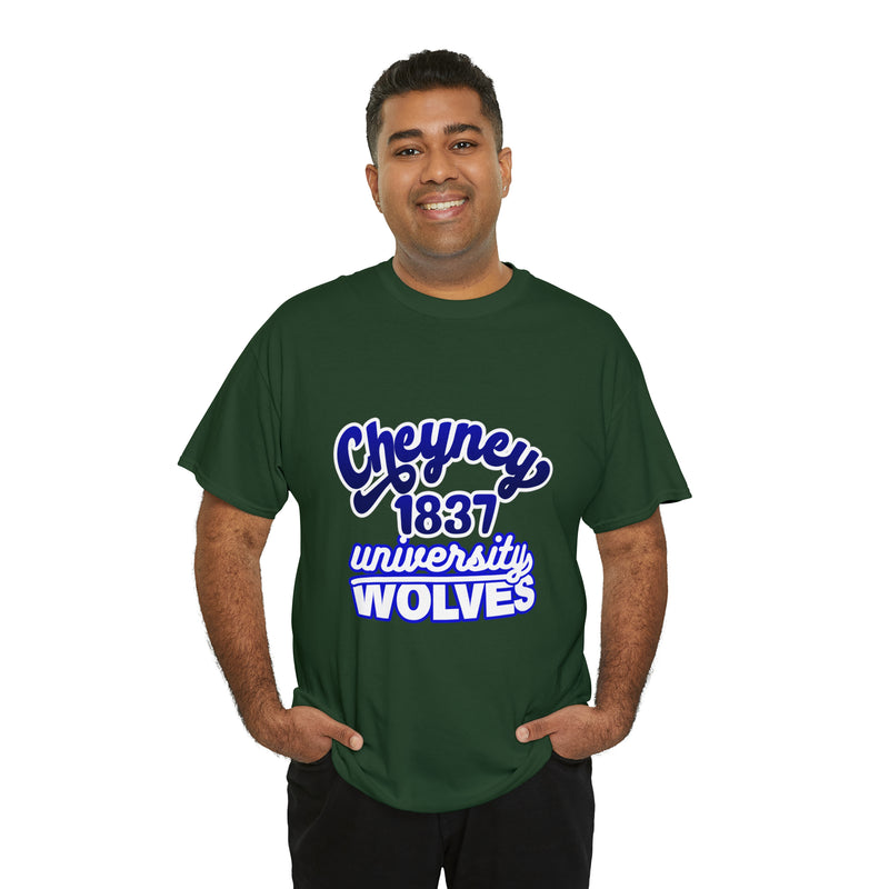 Unisex Cheyney 1837 University Wolves Jersey Short Sleeve Tee