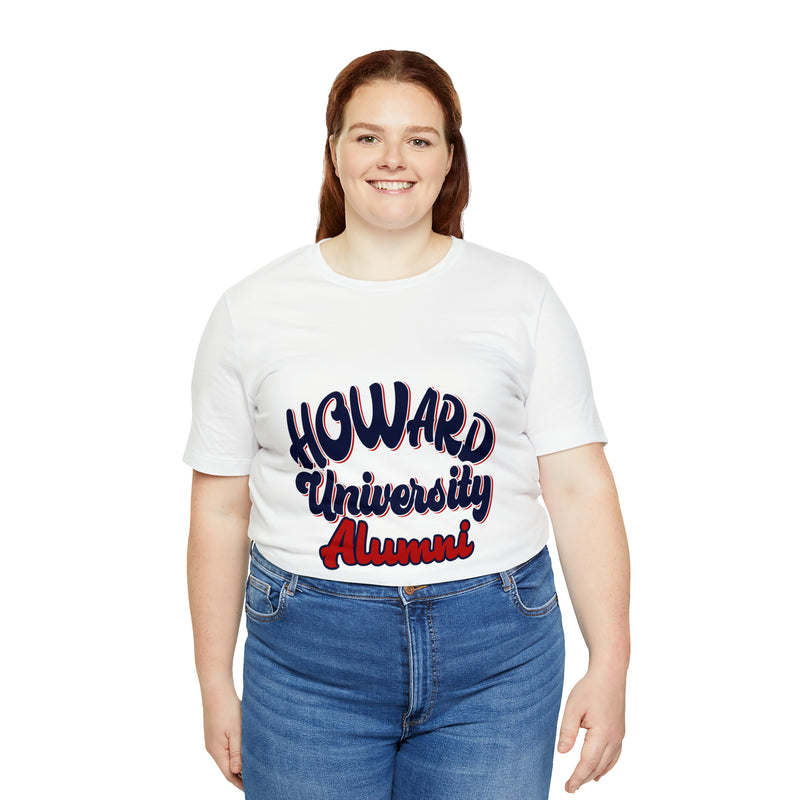 Howard University Alumni Unisex Short Sleeve Tee