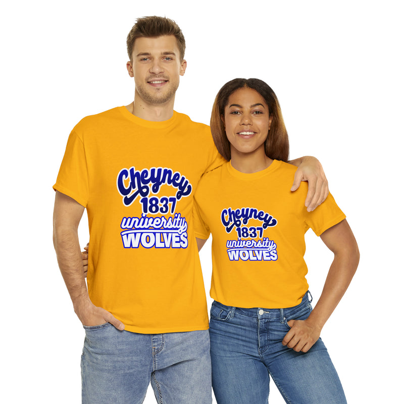 Unisex Cheyney 1837 University Wolves Jersey Short Sleeve Tee