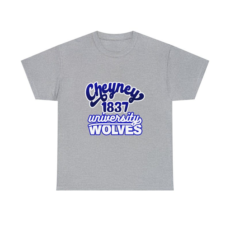 Unisex Cheyney 1837 University Wolves Jersey Short Sleeve Tee