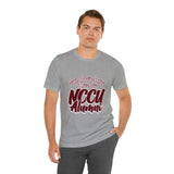 North Carolina Central Unversity Alumni Unisex Short Sleeve Tee