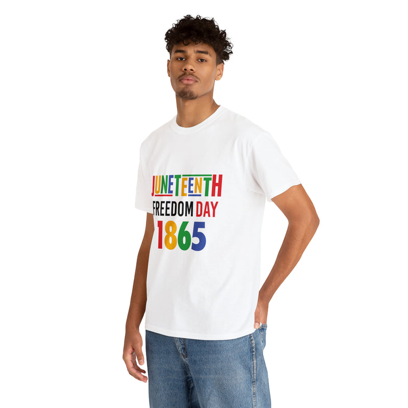 Juneteenth Freedom Day 1865 Unisex Tshirt