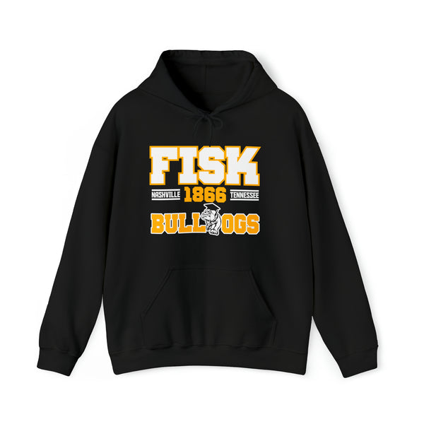 Unisex FISK Bulldogs Heavy Blend™ Hooded Sweatshirt