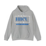 It's The First HBCU for Me. Blue Unisex Heavy Blend™ Hooded Sweatshirt