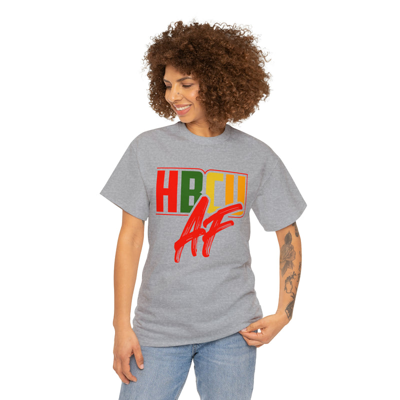 Unisex HBCU AF Jersey Short Sleeve Tee