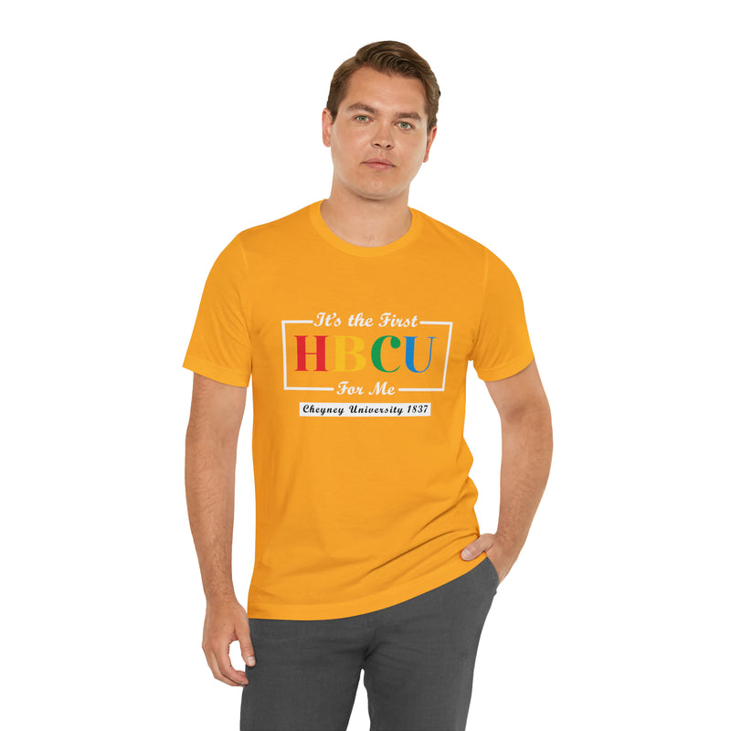 Unisex "It's the First HBCU" Short Sleeve Tee