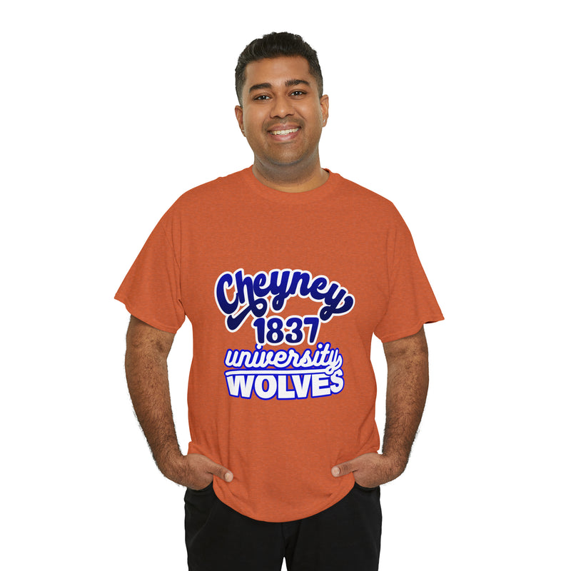 Unisex Cheyney 1837 University Wolves Jersey Short Sleeve Tee