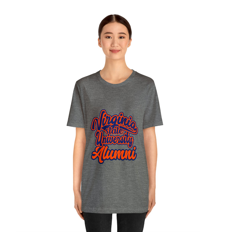 Virginia State University Alumni Unisex Short Sleeve Tee