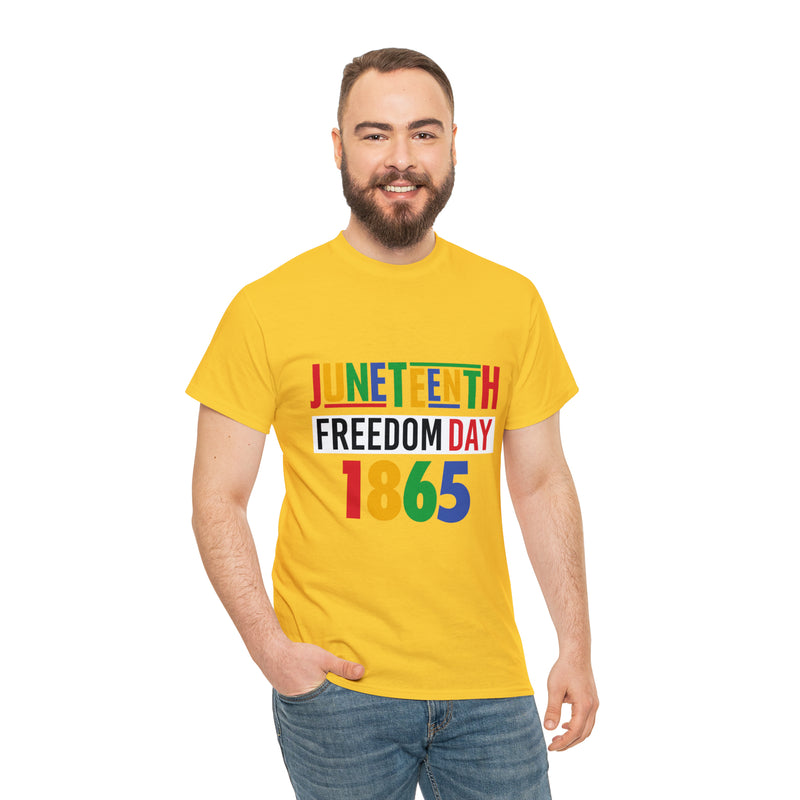 Juneteenth Freedom Day 1865 Unisex Tshirt