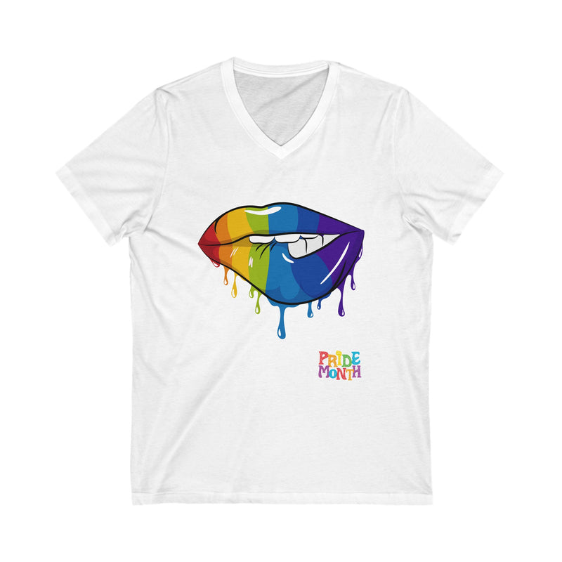 Pride Lip Unisex V-Neck Tee