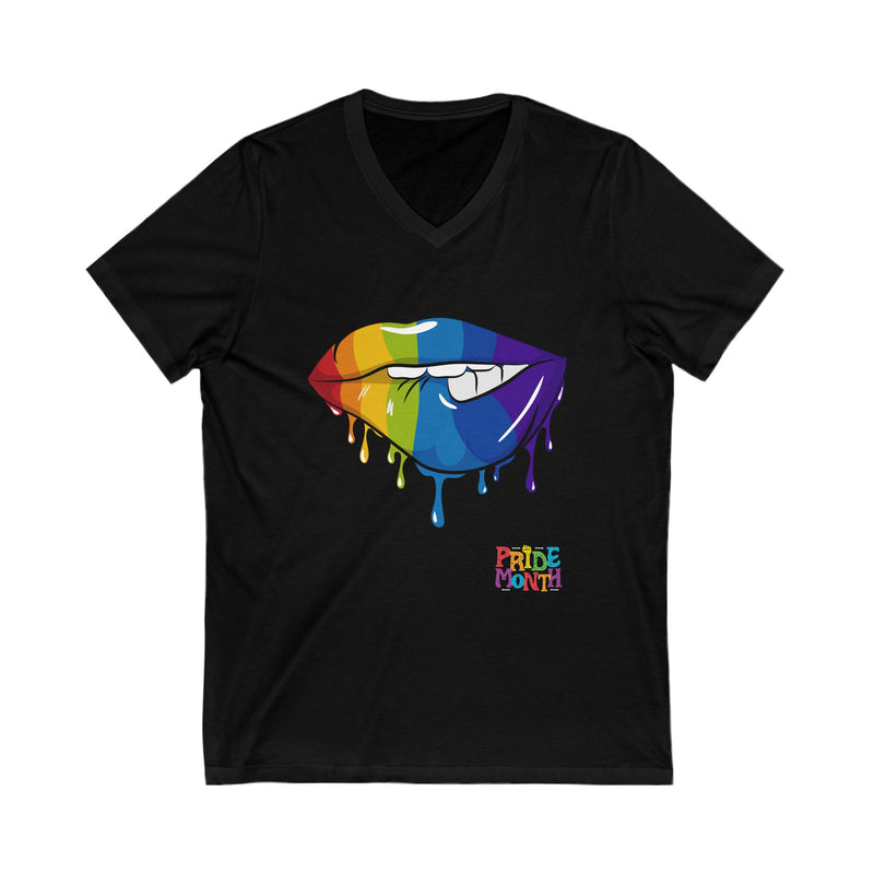 Pride Lip Unisex V-Neck Tee