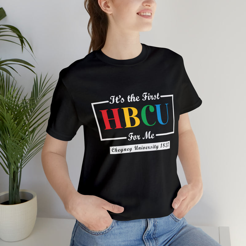 Unisex "It's the First HBCU" Short Sleeve Tee