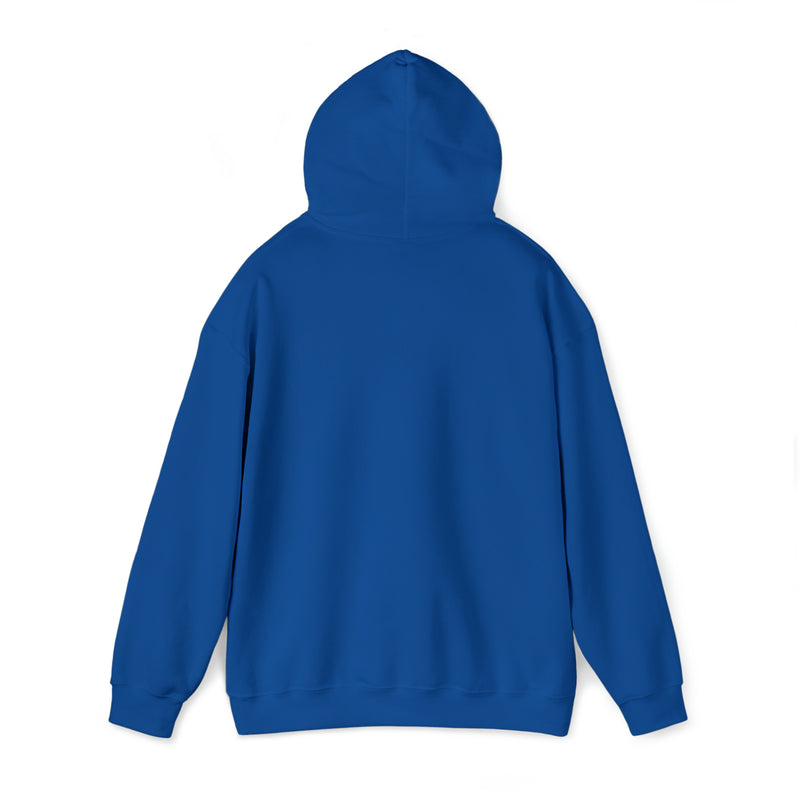 It's The First HBCU for Me. Blue Unisex Heavy Blend™ Hooded Sweatshirt