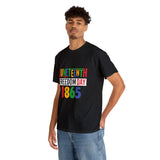 Juneteenth Freedom Day 1865 Unisex Tshirt