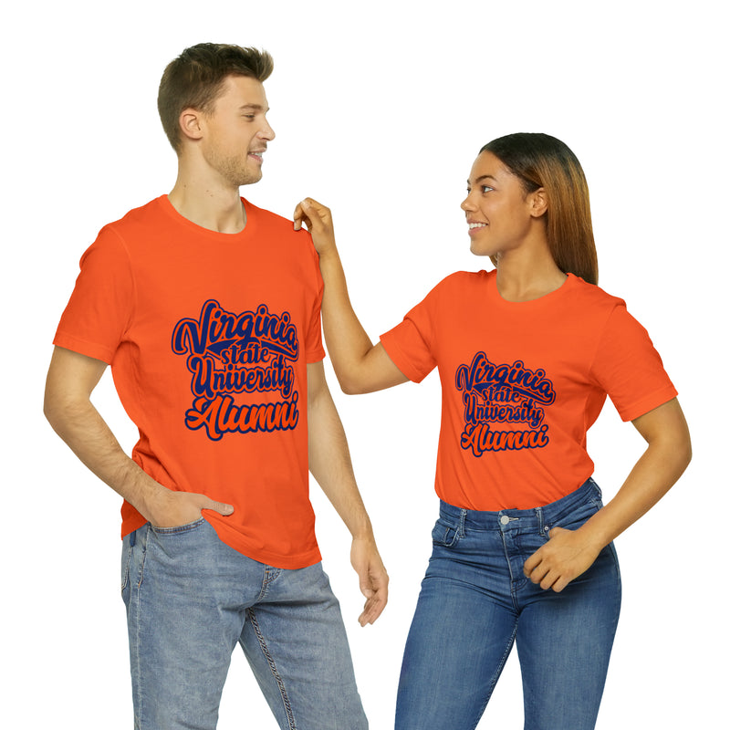 Virginia State University Alumni Unisex Short Sleeve Tee