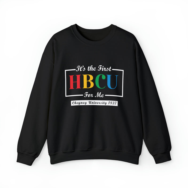 Its My HBCU For Me Cheyney University Multi-Color Unisex Heavy Blend™ Crewneck Sweatshirt