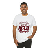 North Carolina Central Unversity Alumni Unisex Short Sleeve Tee