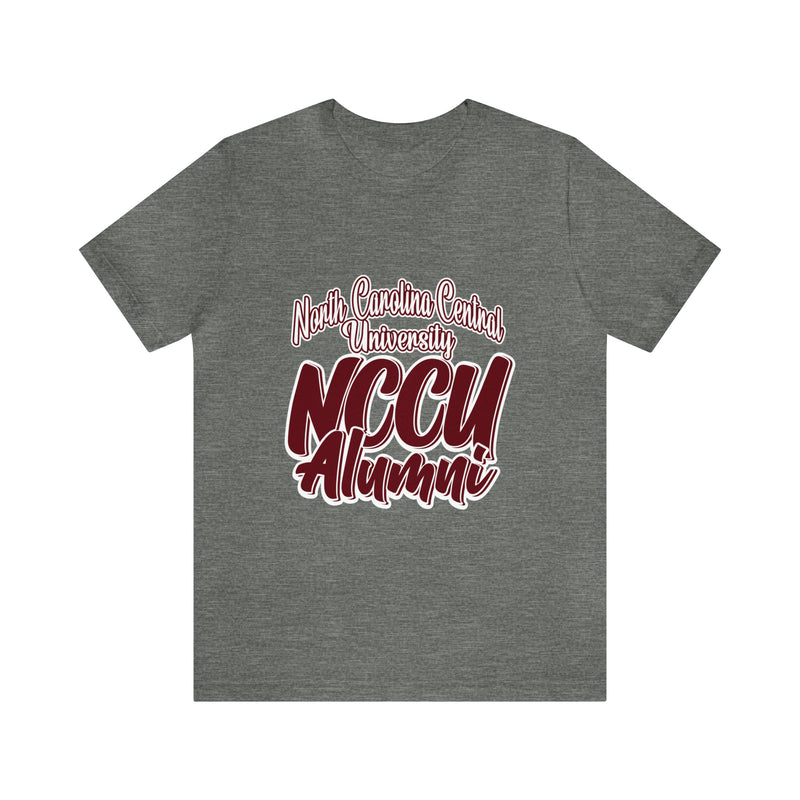 North Carolina Central Unversity Alumni Unisex Short Sleeve Tee