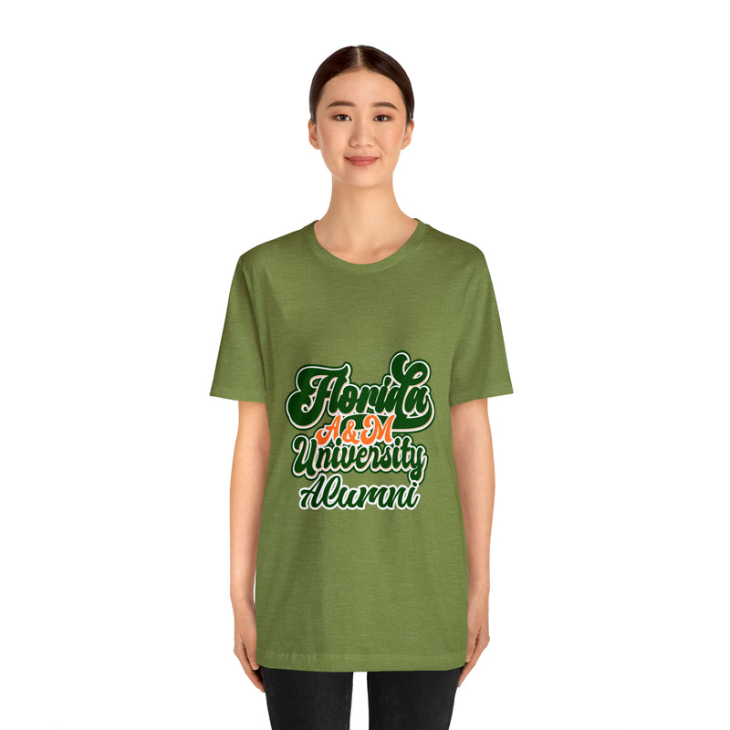 Florida A&M University Alumni Unisex Short Sleeve Tee