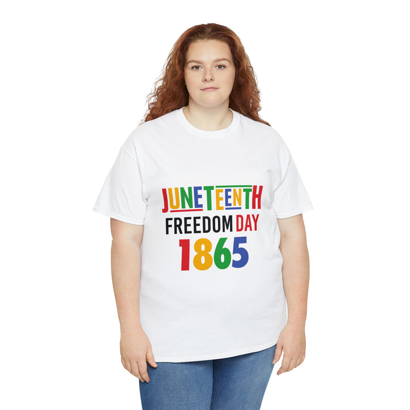 Juneteenth Freedom Day 1865 Unisex Tshirt