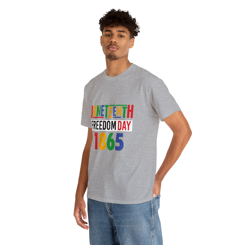 Juneteenth Freedom Day 1865 Unisex Tshirt